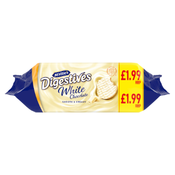 Picture of McV Digestives White Choc £1.99