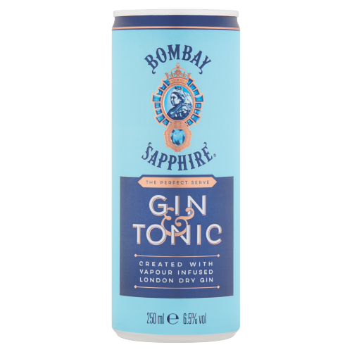 Picture of Bombay Sapphire Gin & Tonic Cans