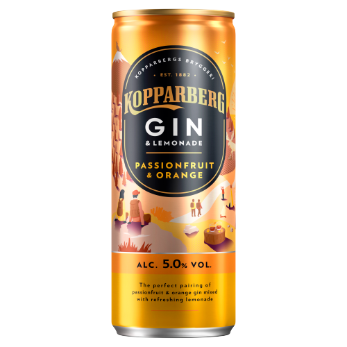Picture of Kopparberg Gin PASSION FRUIT RTS