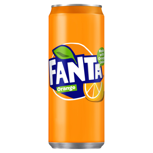 Picture of Fanta Orange Can Eng