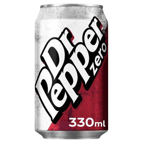 Picture of Dr Pepper Zero Cans