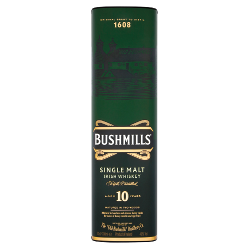 Picture of Bushmills 10 Year Old Single Malt Whiskey