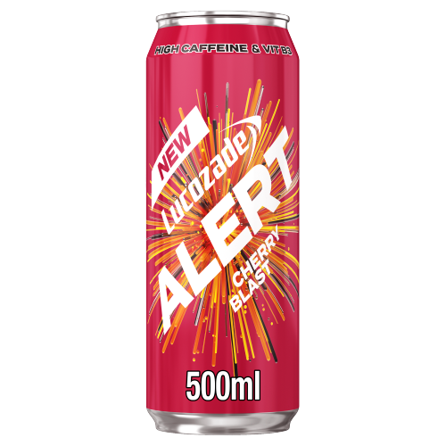 Picture of Lucozade Energy Alert Cherry Can 