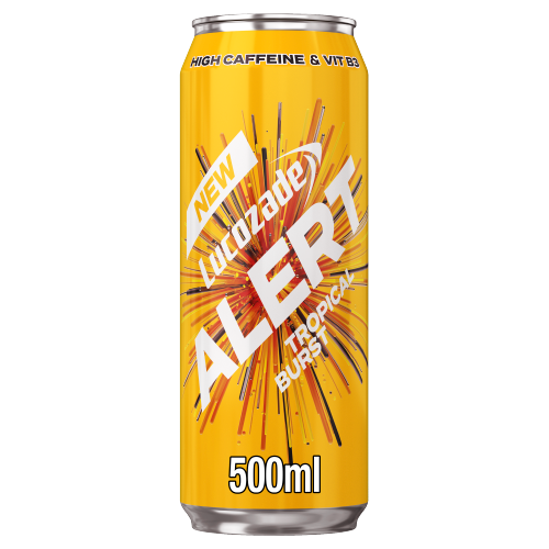 Picture of Lucozade Energy Alert Tropical Can 