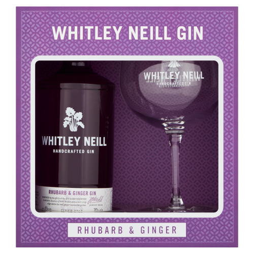 Picture of Whitley Neill  70cl 1 glass Rhubarb and Ginger