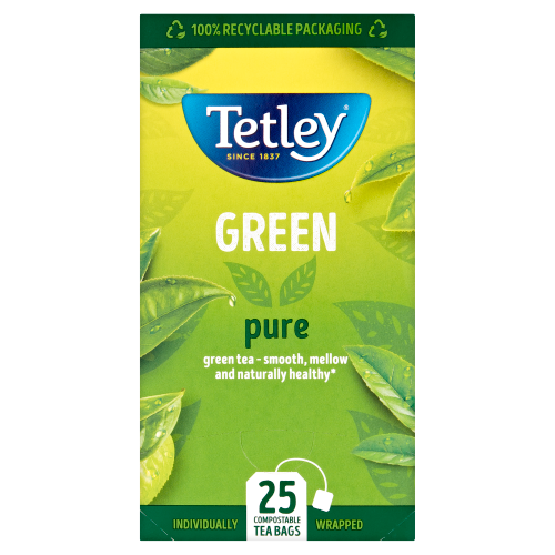 Picture of Tetley Green Tea Pure Ds Env 