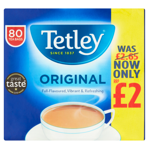 Picture of Tetley Teabags W/S £2.65 PMP 