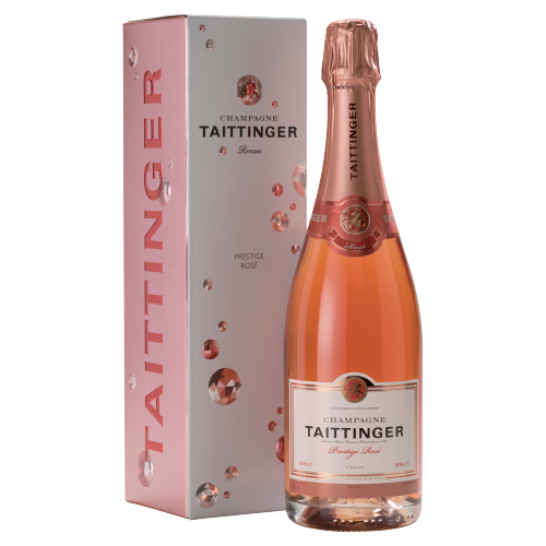 Picture of Taittinger Prestige Rose Champagne Gift Box, 75cl