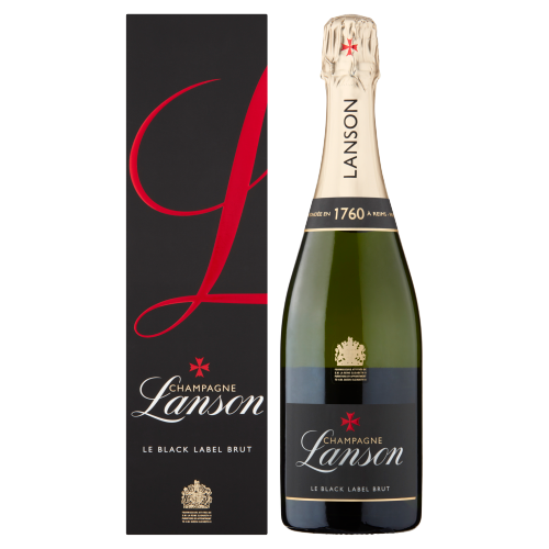 Picture of Lanson Black Label Gift Box Champagne, 75 cl