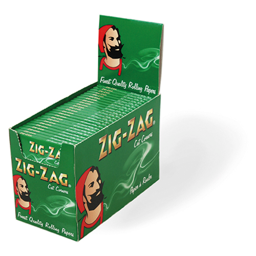 Picture of Zig Zag Green Rolling Paper