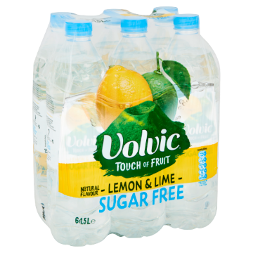 Picture of Volvic TOF Lemon & Lime SUGARFREE 1.5LTR