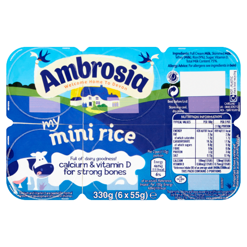 Picture of Ambrosia Rice Minis 