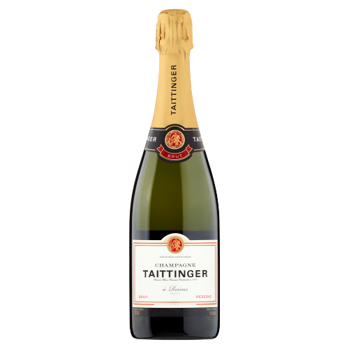 Picture of Taittinger Brut Reserve NV Champagne & 2 Flutes, 7