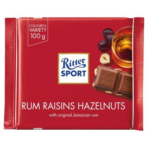 Picture of Ritter Sport Rum & Raisin Hazlenut