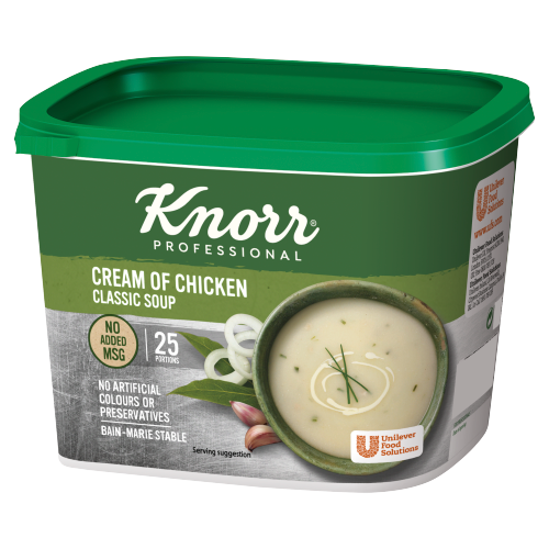 Picture of Knorr Soup 25ptn Box Chicken Cream