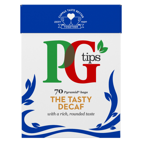 Picture of PG Tips Decaf Teabags 70S