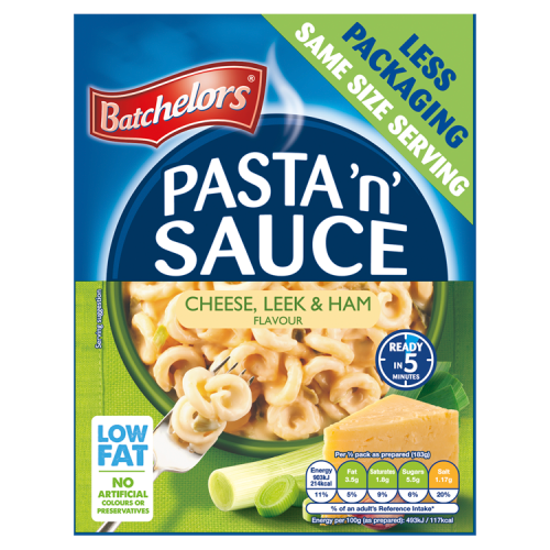 Picture of Batchelors Pasta & Sauce Cheese/Leak/Ham