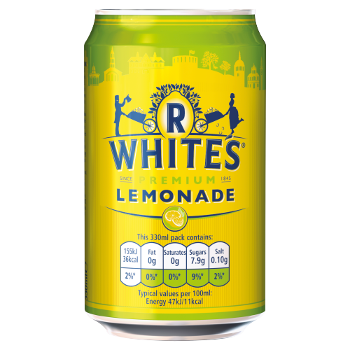Picture of R Whites Lemonade Cans