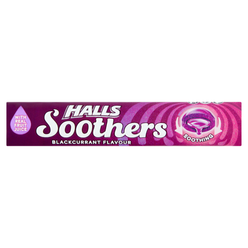 Picture of Halls Soothers Blackcurrant