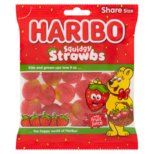 Picture of Haribo Squidgy Strawbs