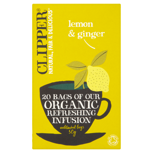 Picture of Clipper Lemon & Ginger Organic Tea Bags