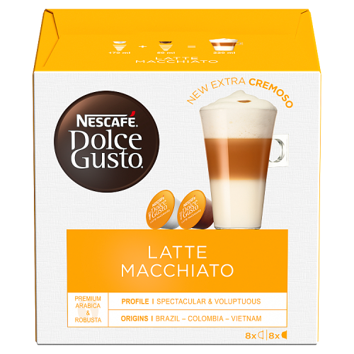 Picture of Nescafe DG Latte Macchiato PODS 16s