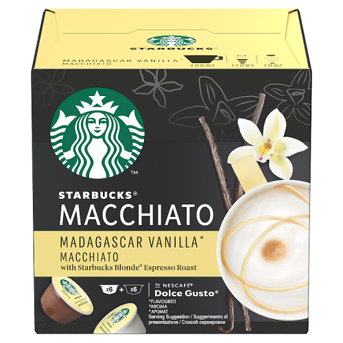 Picture of DG - Starbucks Madagascar Vanilla Macchiato 12 POD