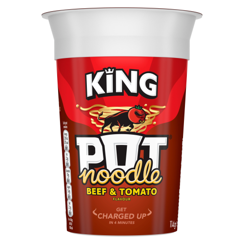 Picture of Pot Noodle KING Beef & Tomato