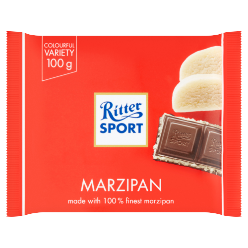 Picture of Ritter Sport Dark Choc With Marzipan