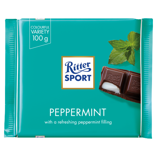 Picture of Ritter Sport Dark Choc With Peppermint