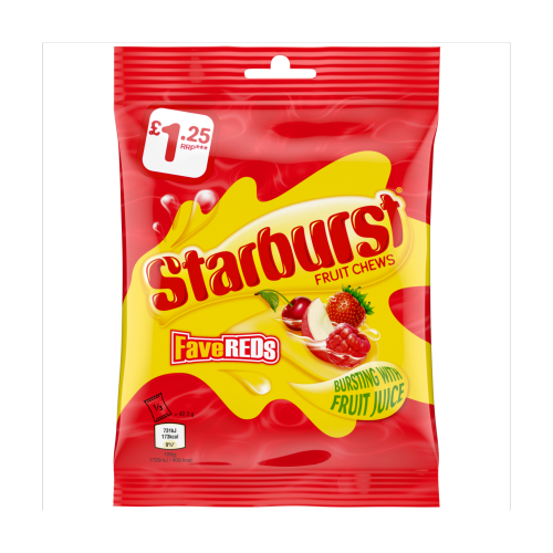 Picture of Starburst Fav Reds £1.35