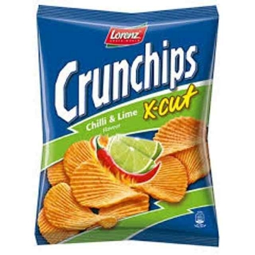 Picture of Lorenz Crunchips X-Cut Chilli & Lime