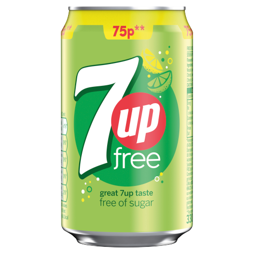 Picture of 7 UP Zero Cans PMP 75p