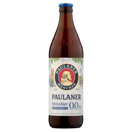 Picture of Paulaner Weissbier Alcohol Free 500ml - BTC