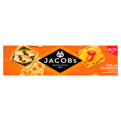 Picture of Jacobs Cream Crackers £1.79