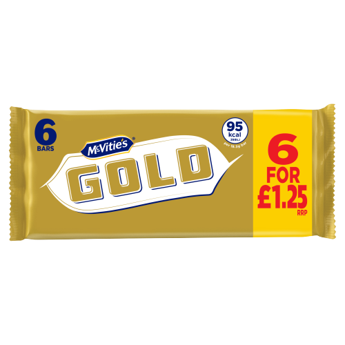 Picture of McV Gold Bar 6PK PMP £1.25