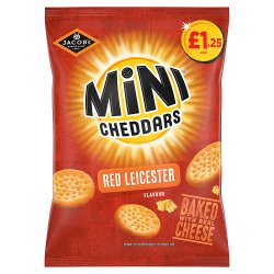 Picture of Mini Cheddars Red Leicester PMP £1.25
