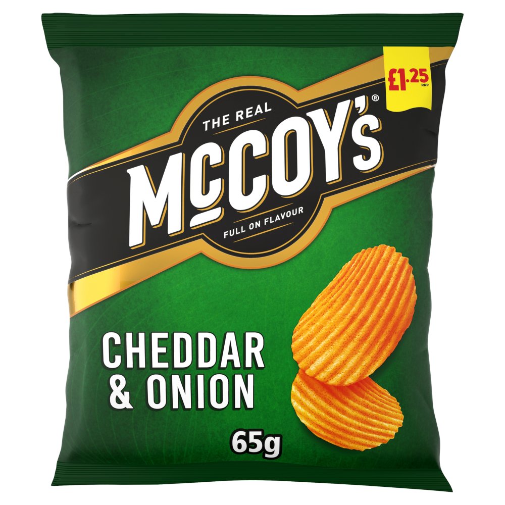 Picture of McCoys Cheddar & Onion PMP £1.25
