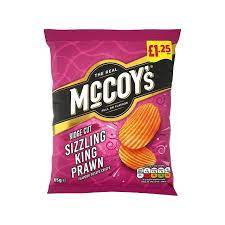 Picture of McCoys Sizzling King Prawn PMP £1.25