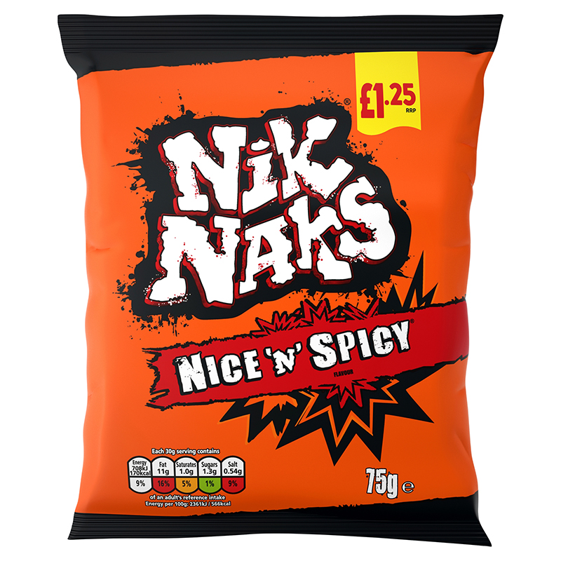 Picture of Nik Nak Nice & Spicy PMP £1.25