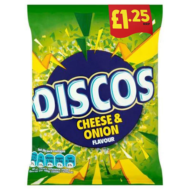 Picture of Discos Cheese & Onion £1.25 PMP