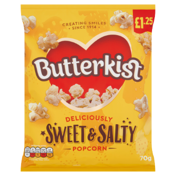 Picture of Butterkist Sweet & Salted £1.25