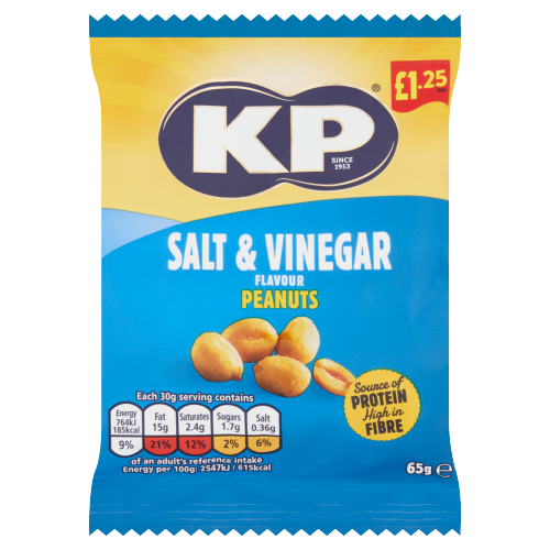 Picture of KP Peanuts Salt & Vinegar £1.25