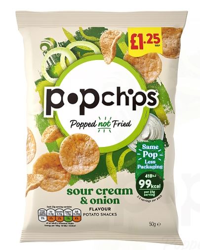 Picture of Popchips Sour cream Onion £1.25 PMP