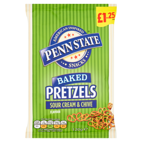 Picture of Penn State Sour Cream and Chive Pretzels £1.25 PMP
