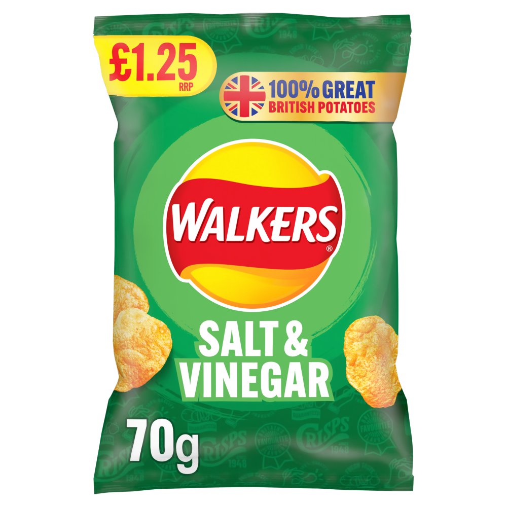 Picture of Walkers Salt & Vinegar £1.25