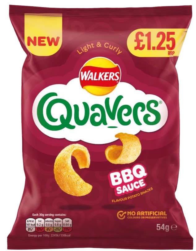 Picture of Quavers BBQ £1.25