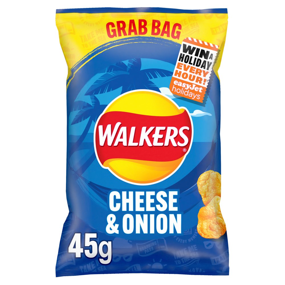 Picture of Walkers GRAB BAG Cheese & Onion