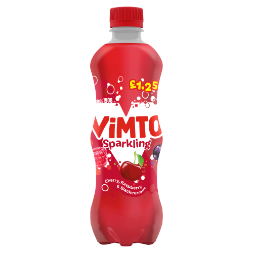 Picture of Vimto Carb Cherry/Rasp/Black £1.25