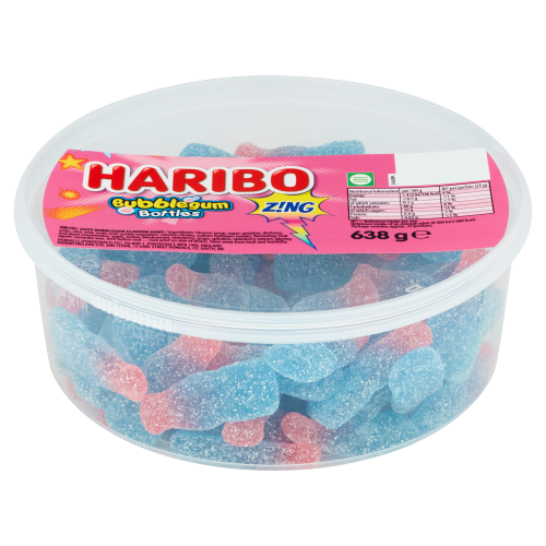 Picture of Haribo Bubblegum Bottles Zing 